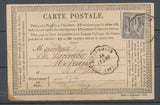 1877 CP N°77 Convoyeur station RIVES-S-FURE LY.StR.R.ISERE (37) N3800
