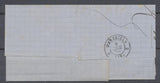 1870 Lettre N°29 Convoyeur station AUBAGNE T.MARS. BOUCHES-DU-RHONE (12) N3805