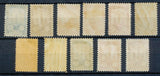 1922 Meeting d'aviation ROUEN 11 vignettes sans faciale N** N3816