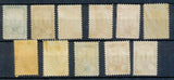 1922 Meeting d'aviation ROUEN 11 vignettes sans faciale N** N3817