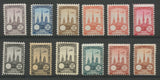 1922 Meeting d'aviation ROUEN 12 vignettes sans faciale N** N3819