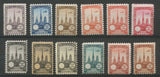 1922 Meeting d'aviation ROUEN 12 vignettes sans faciale N** N3820
