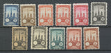 1922 Meeting d'aviation ROUEN 11 vignettes sans faciale N**/N* N3821