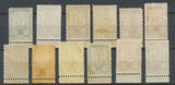 1922 Meeting d'aviation ROUEN 12 vignettes BDF sans faciale N** N3823