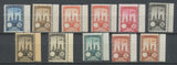 1922 Meeting d'aviation ROUEN 11 vignettes BDF sans faciale N**/N* N3824