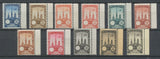 1922 Meeting d'aviation ROUEN 11 vignettes BDF sans faciale N**/N* N3825