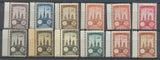 1922 Meeting d'aviation ROUEN 12 vignettes BDF sans faciale N**/N* N3829