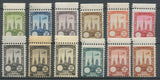 1922 Meeting d'aviation ROUEN 12 vignettes BDF sans faciale N**/N* N3831