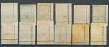 1922 Meeting d'aviation ROUEN 12 vignettes BDF sans faciale N**/N* N3832