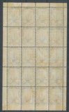 1922 Meeting a rien Rouen feuillet complet de 20 essais Neuf Violet. N3839