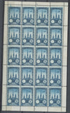 1922 Meeting a rien Rouen feuillet complet de 20 essais Neuf Bleu. N3841
