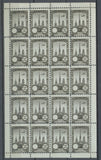 1922 Meeting a rien Rouen feuillet complet de 20 essais Neuf Gris Vert. N3845