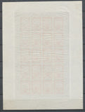 1922 Meeting a rien Rouen feuillet de 20 essais Neuf Rouge non dentel .  N3875