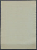 1922 Meeting a rien Rouen feuillet 20 essais Gris vert Noir non dentel  N3881