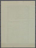 1922 Meeting a rien Rouen feuillet 20 essais Neuf Noir  vert non dentel  N3888