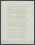 1922 Meeting a rien Rouen feuillet 20 essais Neuf Vert bleu non dentel  N3895