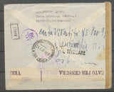 1943 Enveloppe avec censure d'Italie pour Aix en provence N3902