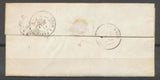 1860 Lettre Taxe 30c CAD BLIDAH ALGERIE Pour Tournus. TB.  N3905