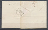 1865 Lettre N°23 40c Orange 2ème échelon de Paris pour Lavelanet TB N3912