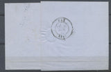 1875 Lettre N°38 40c orange de Pau GC2795 pour Dax. TB N3913