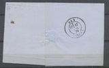 1875 Lettre N°38 40c orange obl GC2795 Pau pour Dax. TB N3918