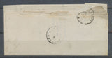1867 Lettre N°23 40c orange obl étoile 16 Paris, Palestro pour Tournus N3927