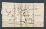 1837 Lettre CAD Type 12 ANTIBES ALPES MARITIMES (87) TB N3933