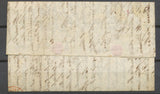 1842 Lettre en PP Turin CAD rouge entrée en France Sardaigne Antibes Sup N3934