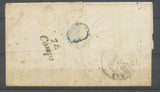1840 Lettre CAD T12 BARJOLES VAR(78) + Boîte Rurale VARAGES B. N3947