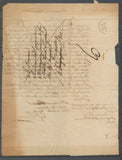 1831 Lettre avec Article d'argent en Port Payé P78P BRIGNOLLE VAR(78)  N3948