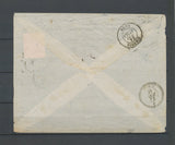 1872 Lettre de Marseille à Tunis à 80c (erreur) Càd Marseille/Boite Mobile X4054