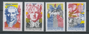 Série Bicentenaire de la Révolution. 4 valeurs Y2670S