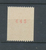 Type Marianne de Luquet N°3084a (TVP) rouge N° rouge au verso Adhésif Y3084a