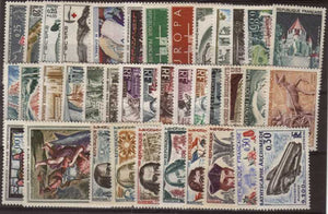1963  Année complète 38 tp neuf luxe ** 1963