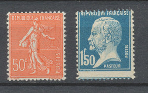 SEMEUSE ET PASTEUR dits FX de MARSEILLE N°199 et 181 N** Cote 110€ A1272