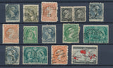 CANADA : Lot of 15 very old Stamps . Good used stamps High CV$400 A2065