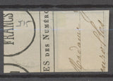 Fragment N°60 Obl PC Du GC 1413 ESCUROLLES (3) ALLIER Indice 15 A631