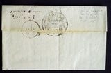 1831 France lettre Franchise Ministere de la Guerre en Noir AA44