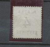 ALSACE-LORRAINE N°3 4c gris-lilas CAD C135€ TB RR B2124