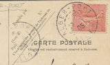 1905 superbe Cp obl. ALGER-PORT C314