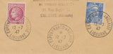 1947 lettre obl. expo franco-Anglaise LIBOURNE LUXE C460