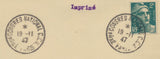 1947 obl. temporaire CGA Congrès général Agriculture du 17 au 22/11. RARE. C480
