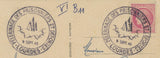 1946 Superbe CP Obl PELERINAGE DES PRISONNIERS et DEPORTES à LOURDES. C493