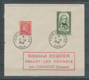 1948 Lettre Obl. FOIRE EXPOSITION AGEN C933