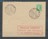 1948 Lettre obl. Foire Européenne de Strasbourg. C936