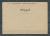 1947 SARRE Lettre griffe Taxe perçue. RARE. C944