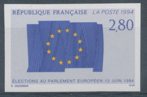 1994 France N°2860a Non dentelé Neuf luxe ** COTE 40€ D1136