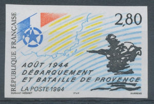 1994 France N°2895a Non dentelé Neuf luxe ** COTE 46€ D1192