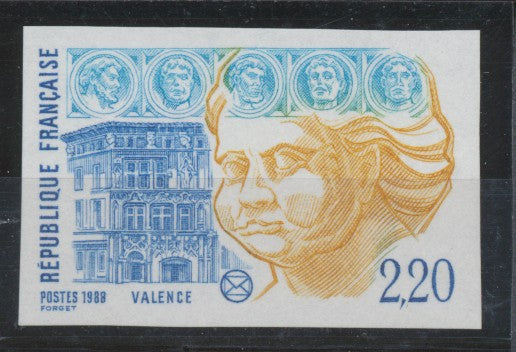 1988 France N°2534a Non dentelé Neuf luxe** COTE 15€ D2162