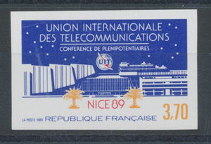 1989 France N°2589a B.D.F Non dentelé Neuf luxe** COTE 42€ D2193